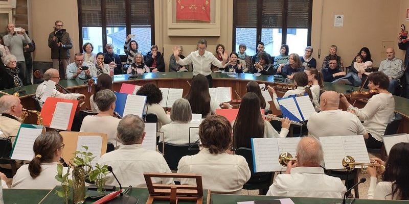 Un momento del concerto