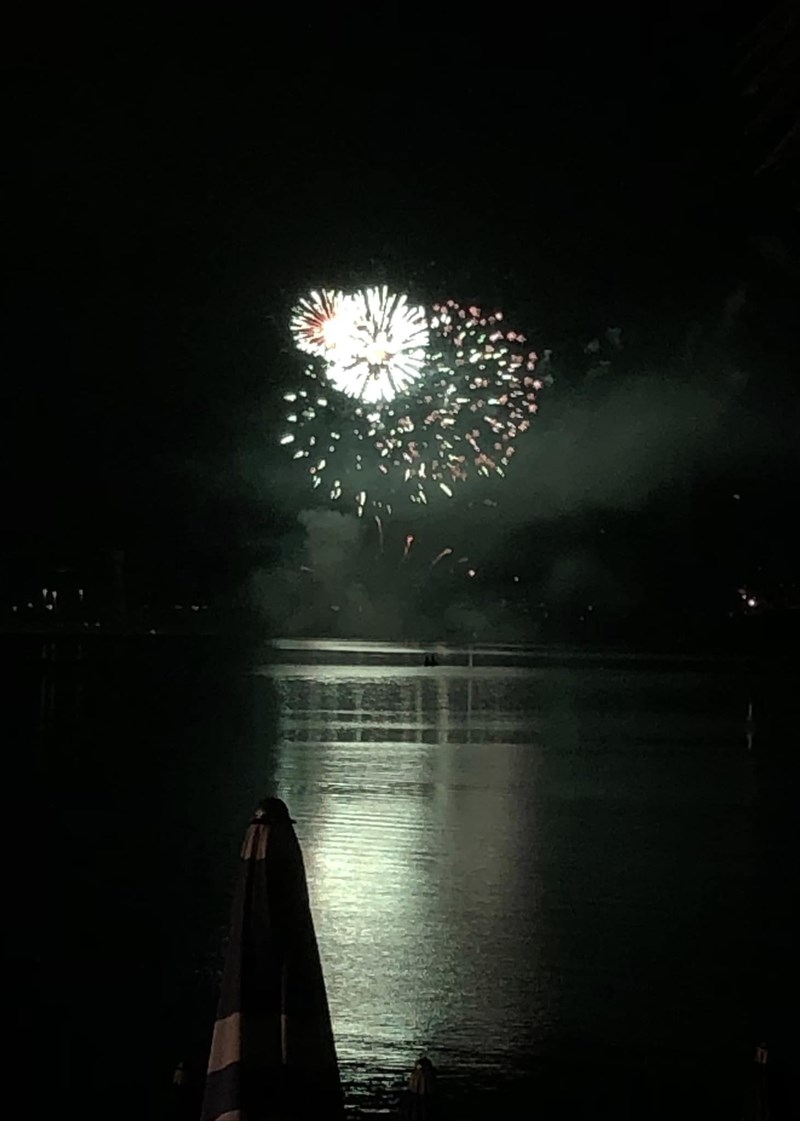 Fuochi d'artificio a Bilancino