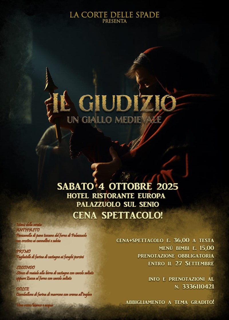 La locandina dell'evento