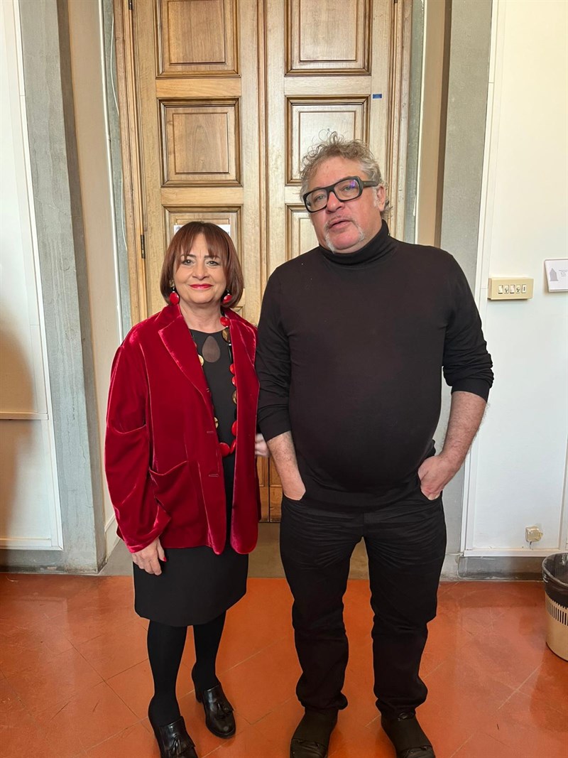 Il presidente Malucchi e la vicepresidente Celeste