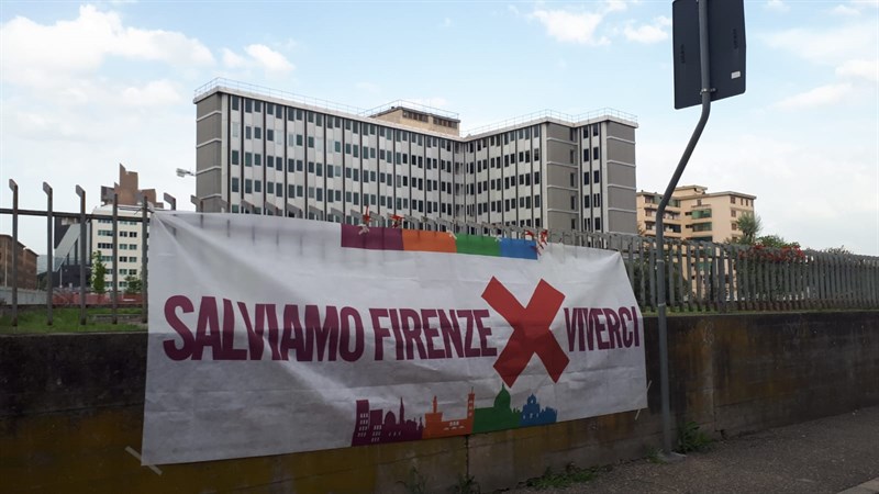 Il flash mob di ieri sera