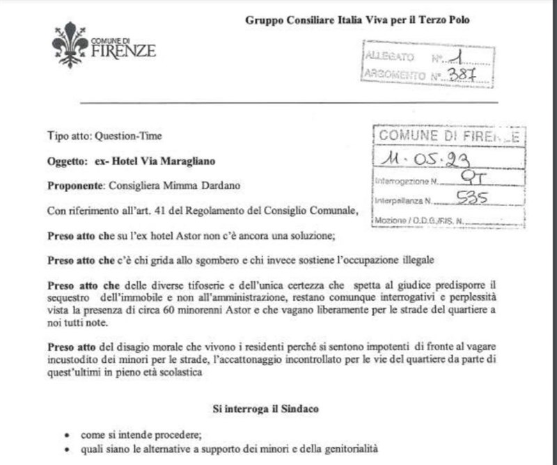 Il question time di Mimma Dardano