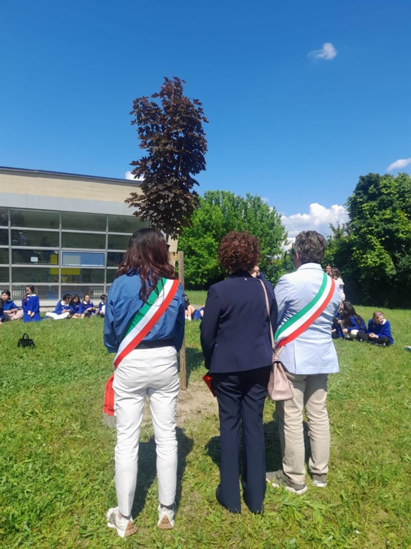 Un momento della cerimonia