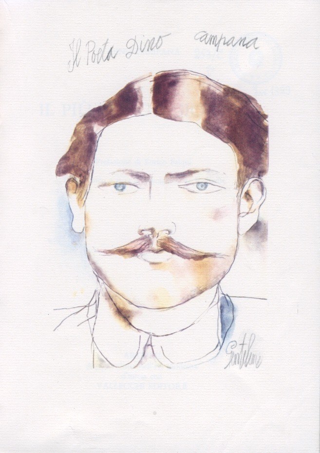 Disegno di Dino Campana