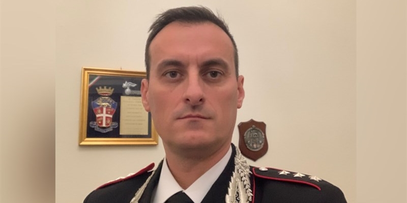 Comandante Francesco Ferrara della Compagnia dei Carabinieri di Borgo San Lorenzo 