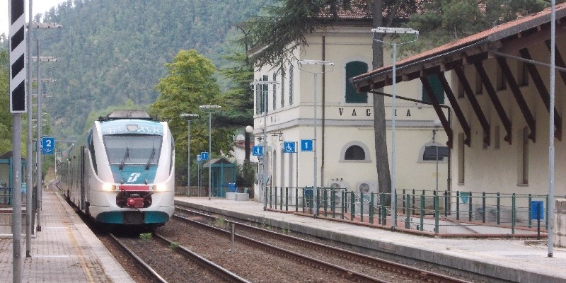 Ferrovia Faentina. Immagine di repertorio