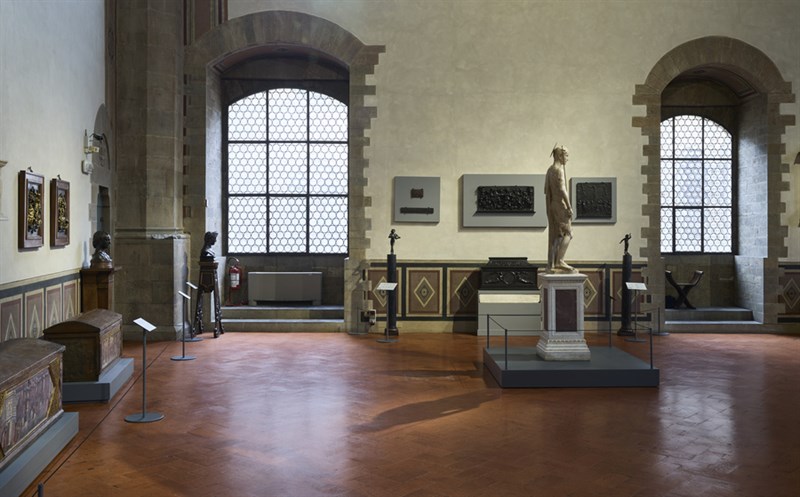 Il salone di Donatello, museo del Bargello