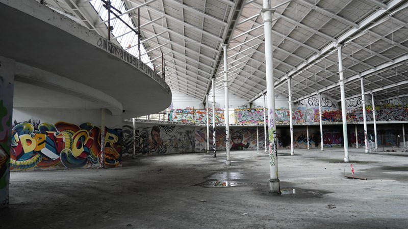 I lavori all'ex meccanotessile