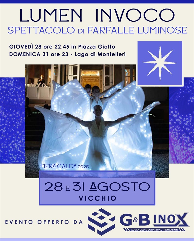 Farfalle luminose