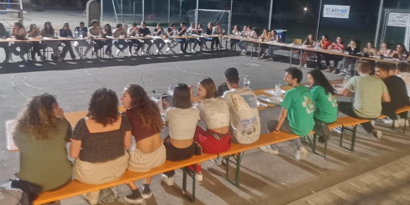 I ragazzi della GMG al Centro Giovanile del Mugello