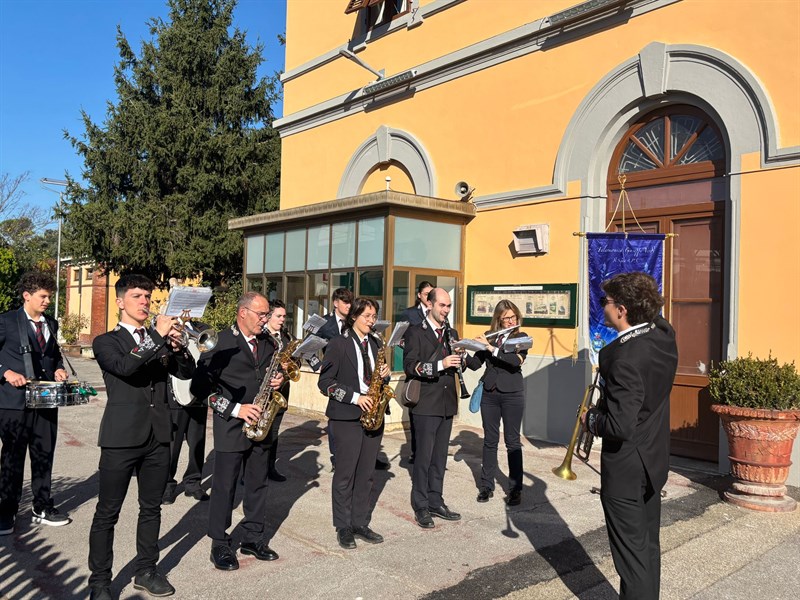 Un momento della cerimonia