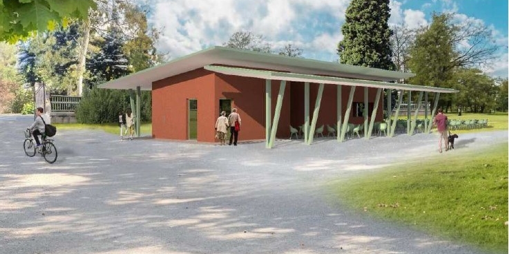 Il rendering della guardiania