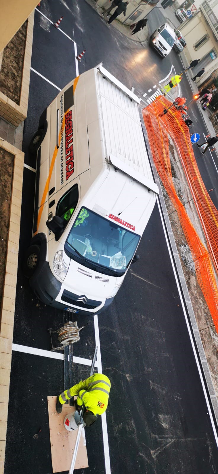 Ma proprio li dovete fare il parcheggio?