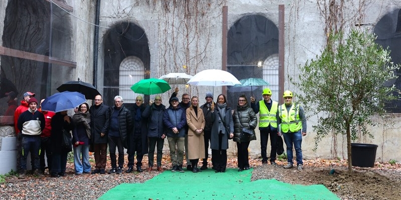 Avvio dei lavori a Sant'Orsola