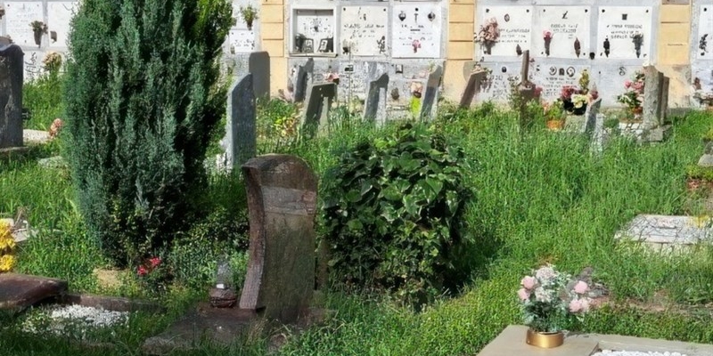 La situazione al Cimitero Comunale di Borgo San Lorenzo