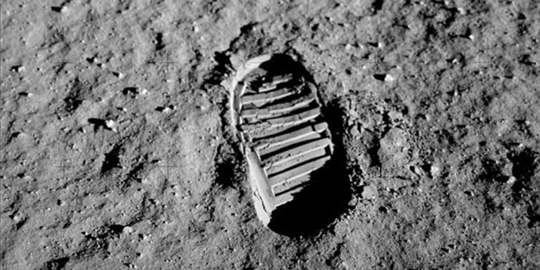1969 - L'impronta dell'uomo sulla luna