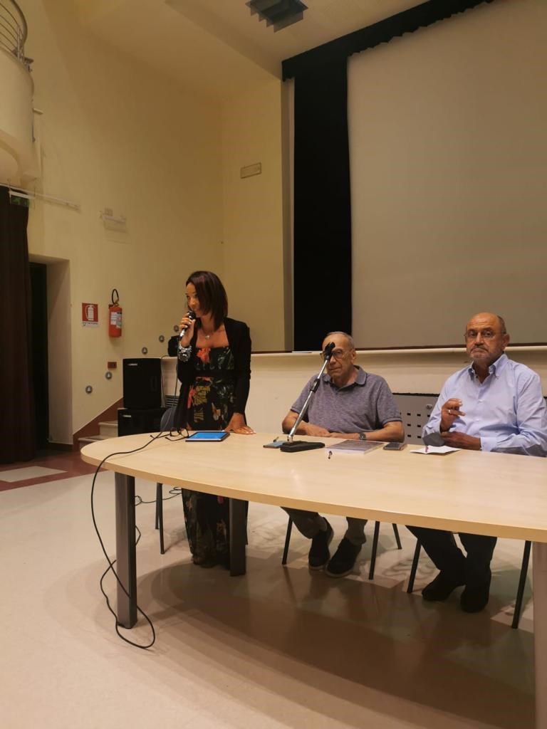 la presentazionedel libro a San Benedetto in Alpe