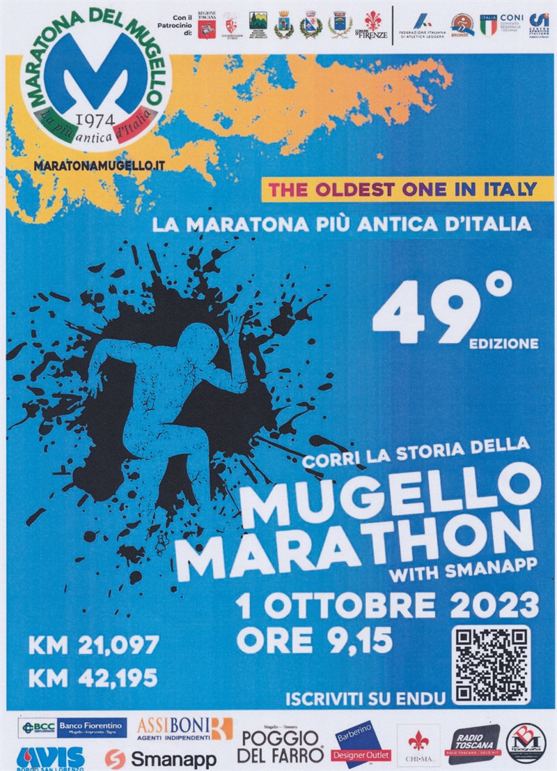 La locandina della Maratona 