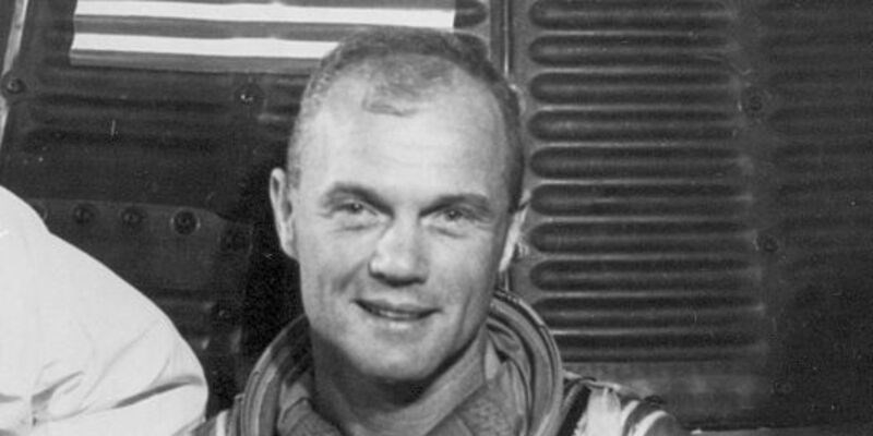 1962, John Glenn è il primo occidentale nello Spazio