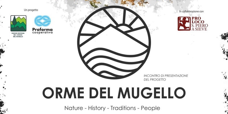 Un taglio della locandina "Orme del Mugello