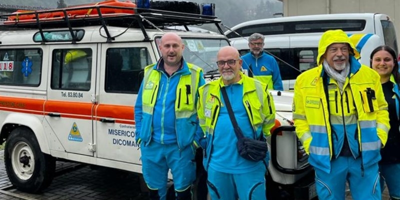 Coordinamento Misericordie Intervento Emergenza Maltempo Alto Mugello