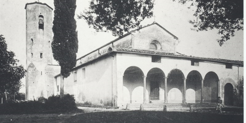 Pieve di San Giovanni Maggiore foto d'epoca