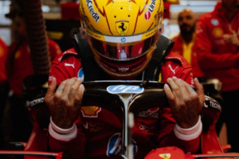 hamilton ferrari, vesseur non la prende bene