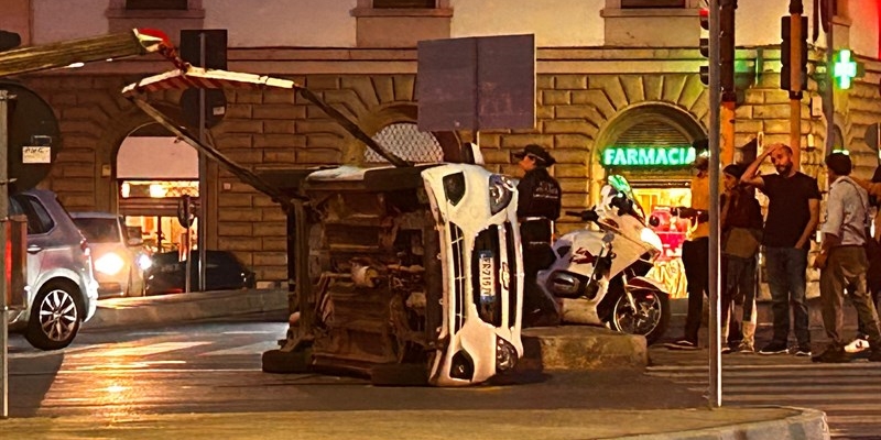 Una foto dell'incidente