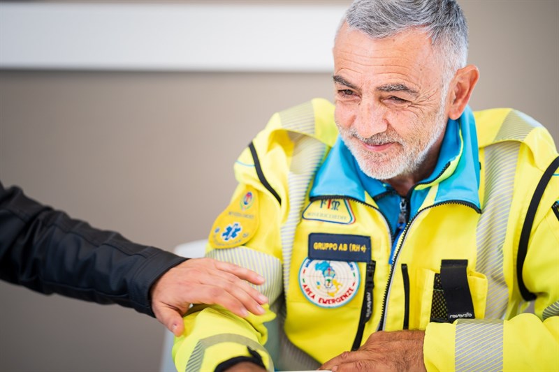 Un momento dell'open day