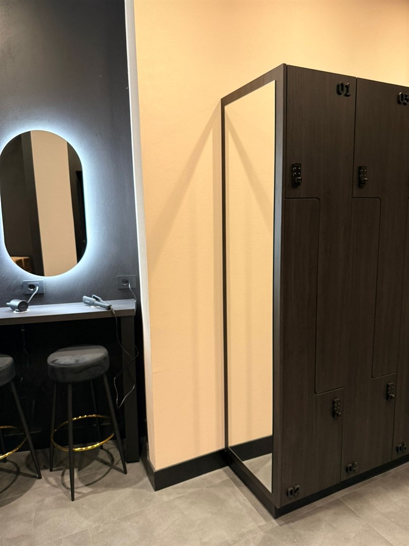 Le attrezzature all'avanguardia di OLTRE e gli ambienti dedicati alle donne