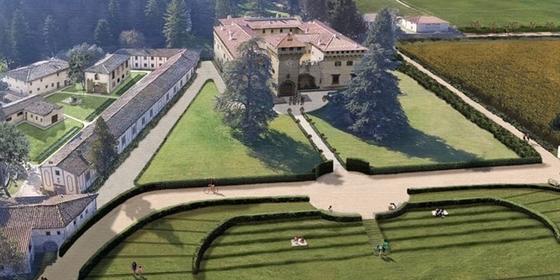 Il castello di Cafaggiolo, diadema del Mugello