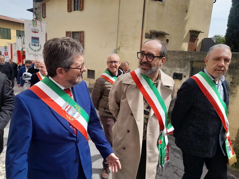 Un momento della processione