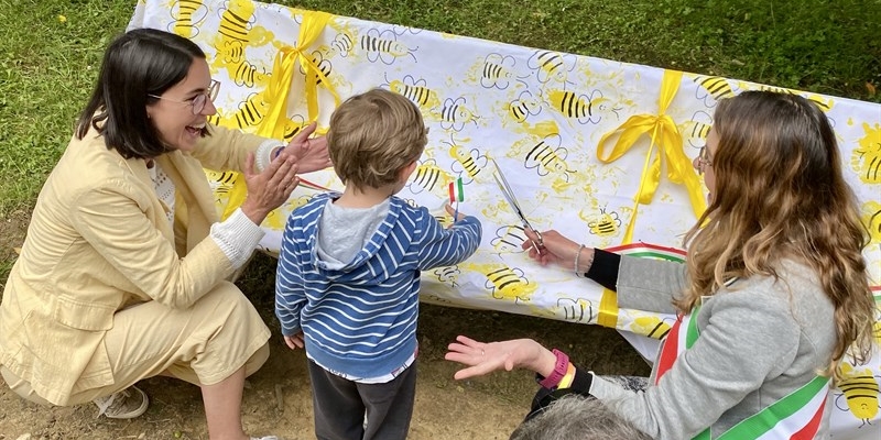 La panchina delle api