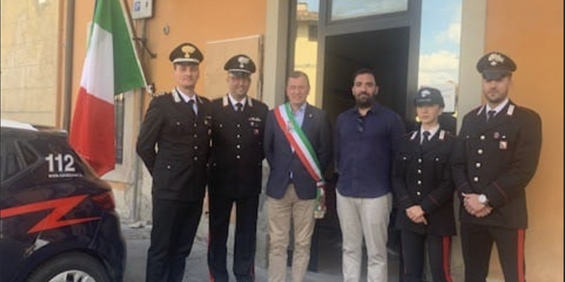 La nuova sede deio Carabinieri di San Piero a Sieve