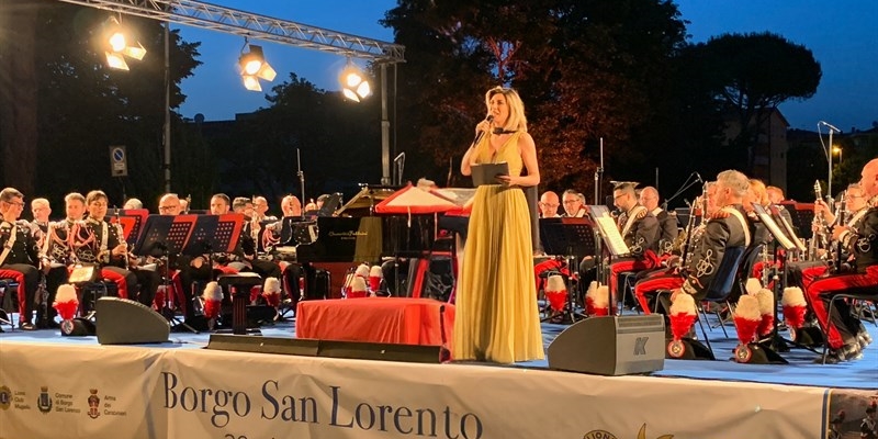 Concerto Carabinieri con Ilaria della Bidia