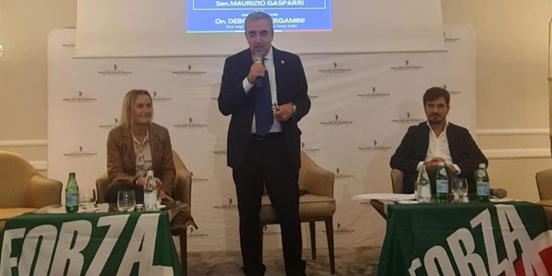 Debora Bergamini, Maurizio Gasparri e Marco Stella