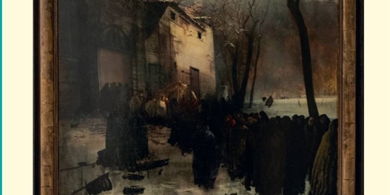 Ritorno a il Castagno d’Andrea del quadro “La Processione” di Pistolesi dopo 53 anni