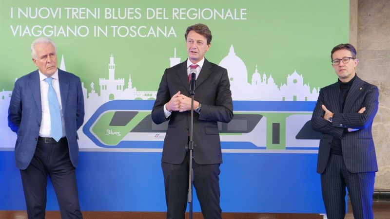 La presentazione del treno