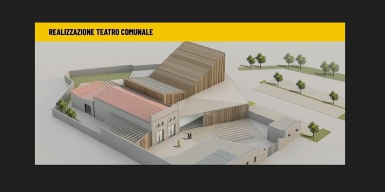 Il futuro teatro a Dicomano. Uno degli interventi