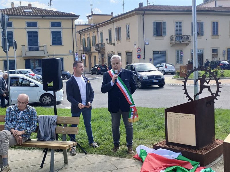 Un momento dell'inaugurazione