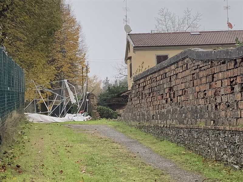 Il muro crollato