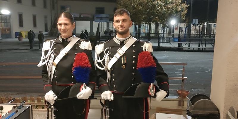 Carabinieri in alta uniforme