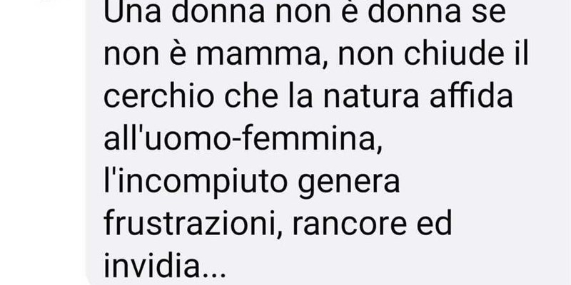 Frase choc contro le donne. A Milano crea scandalo e a Fiesole passa inosservata