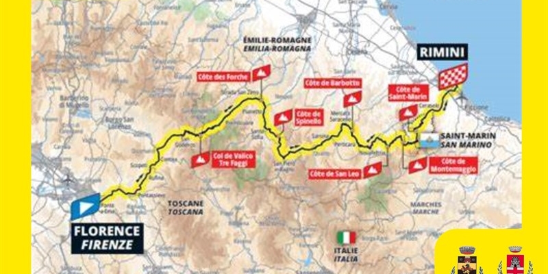 Sempre meno all'atteso passaggio del Tour de France in Valdisieve: tutto pronto. Le modifiche alla viabilità