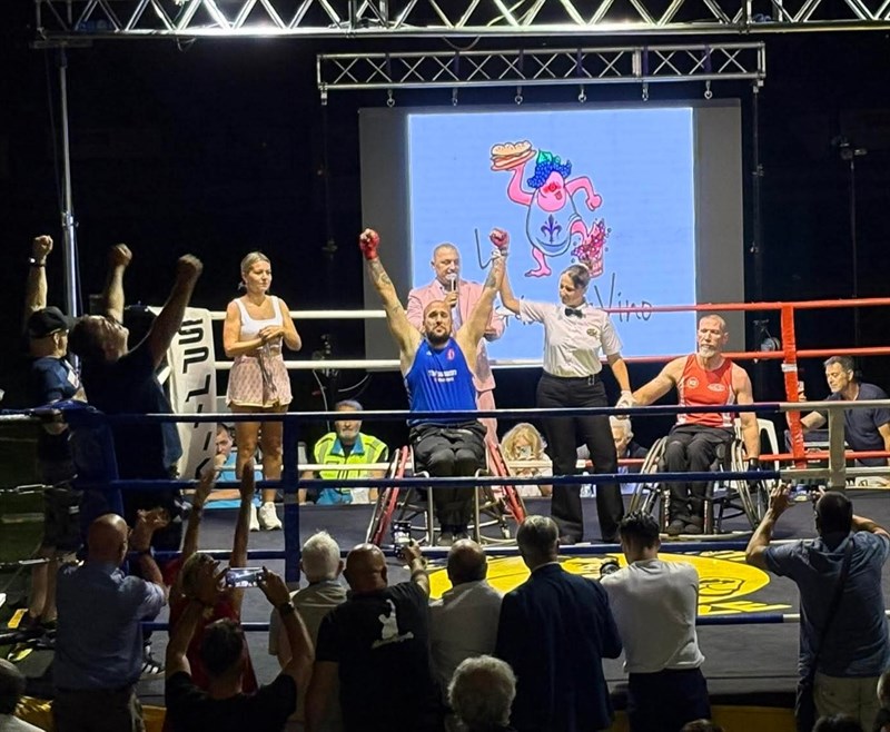 un momento della serata