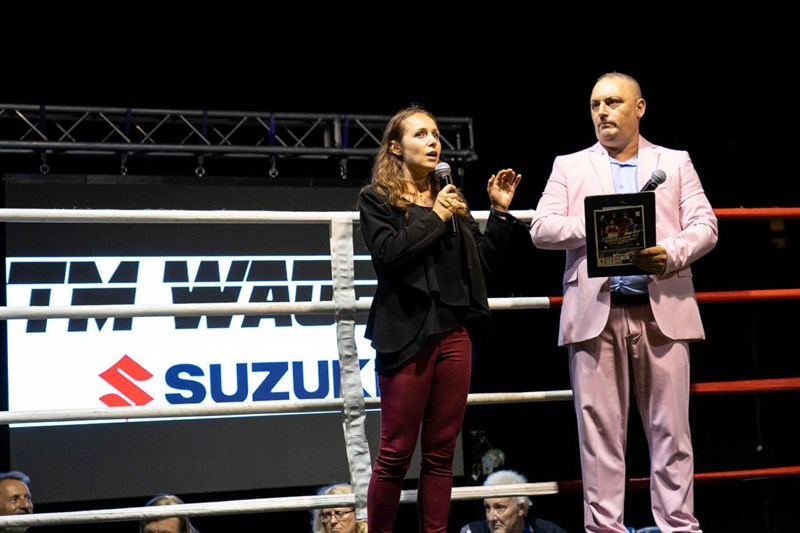 un momento della serata