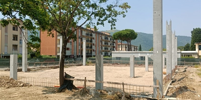 Lavori scuola Calvino a Pontassieve