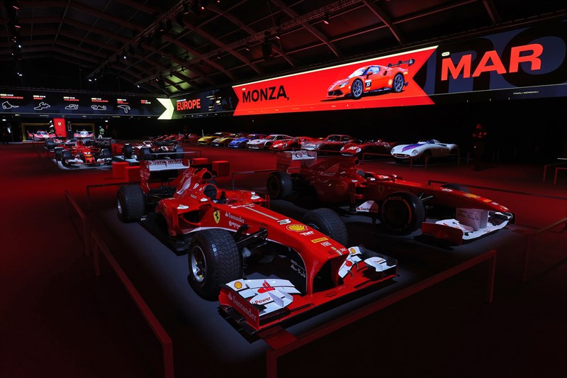 Finali Mondiali 2024 Mostra Ferrari