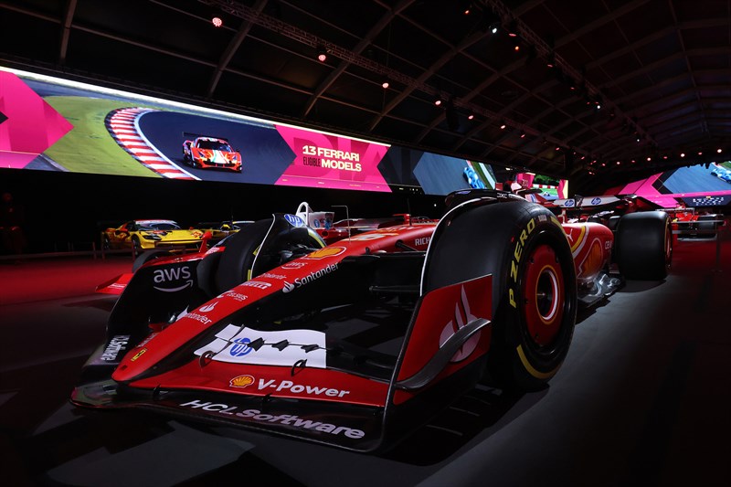 Finali Mondiali 2024 Mostra Ferrari