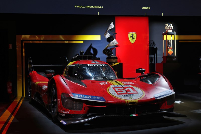 Finali Mondiali 2024 Mostra Ferrari